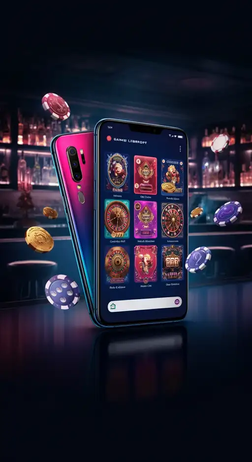 Interface de jeu colorée du Millionz Casino montrant une sélection de machines à sous populaires et des mini-jeux pour une immersion totale sur mobile.